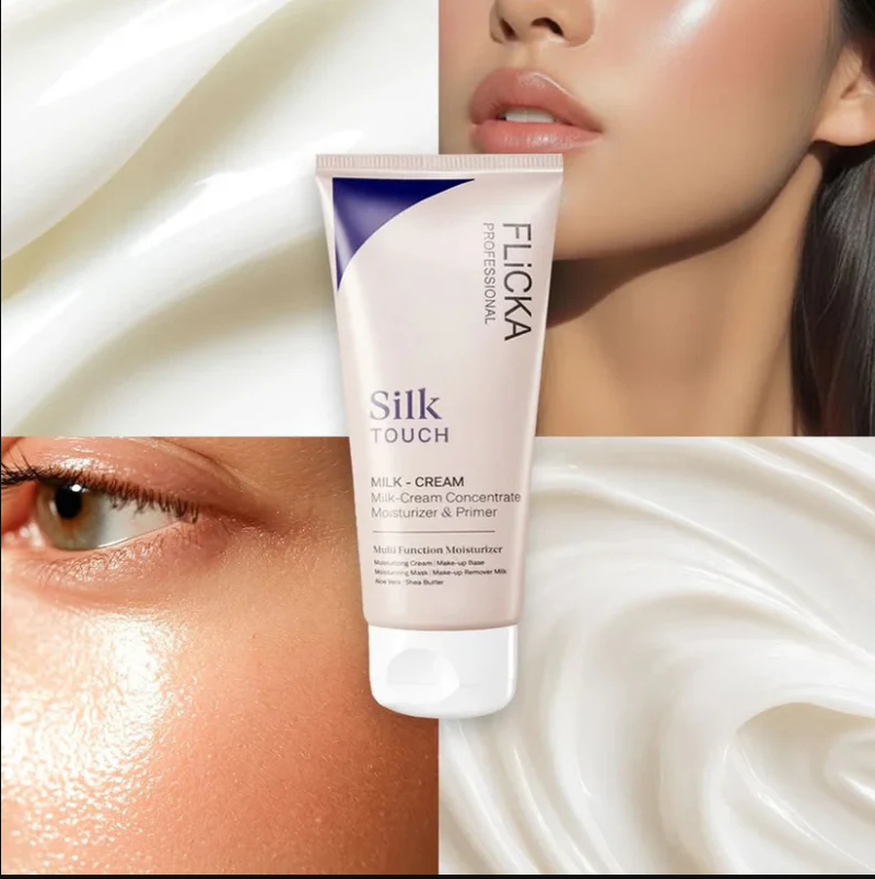 Flicka Silk Touch - 3 in 1 Moisturizer,Primer & Sunscreen for Face
